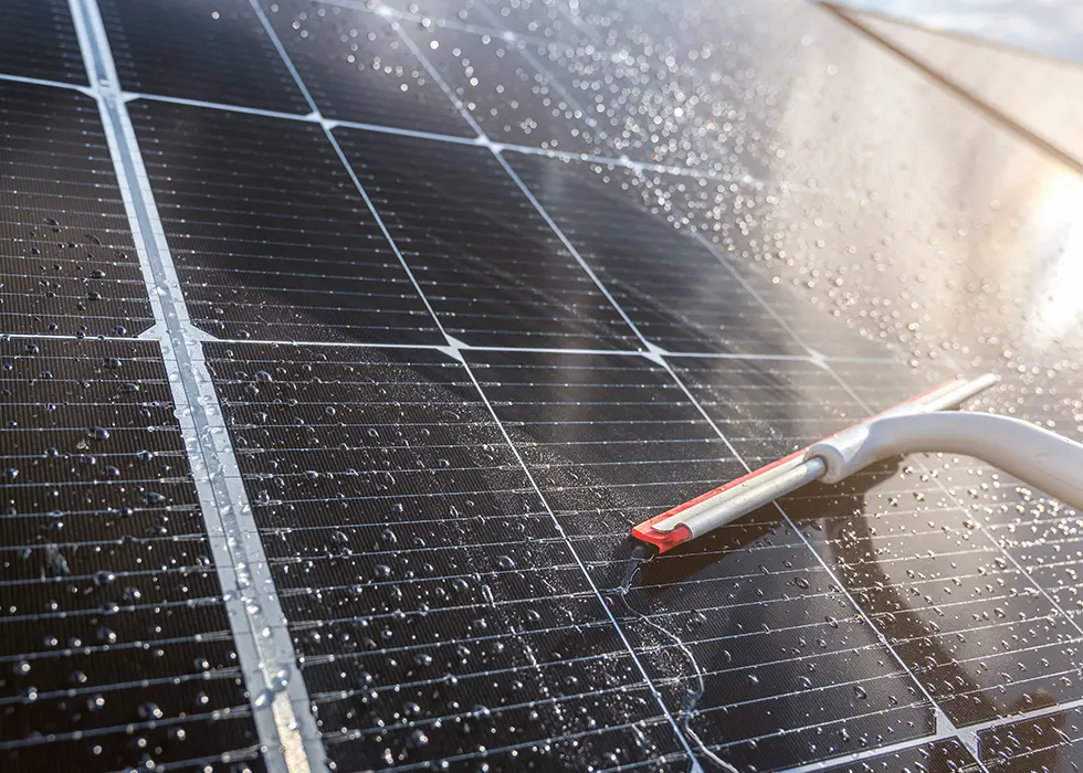Nettoyage professionnel de panneaux photovoltaïques à Charleroi – N. Depover
