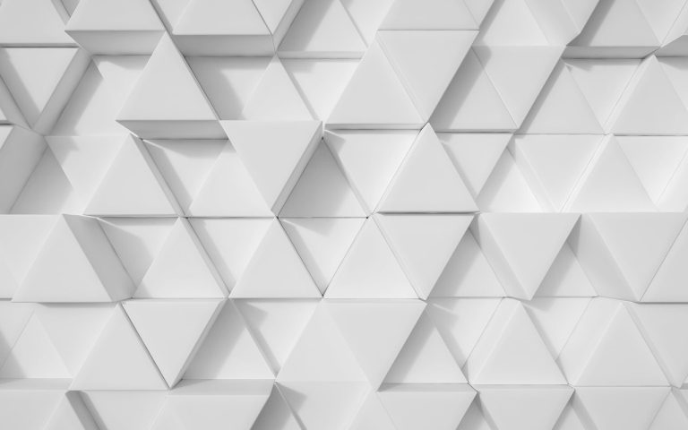 triangles, mur, art, 3d, moderne, l'architecture, panneau, minimaliste