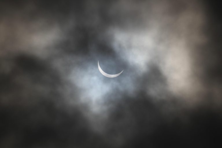 éclipse, nature, solaire, ciel