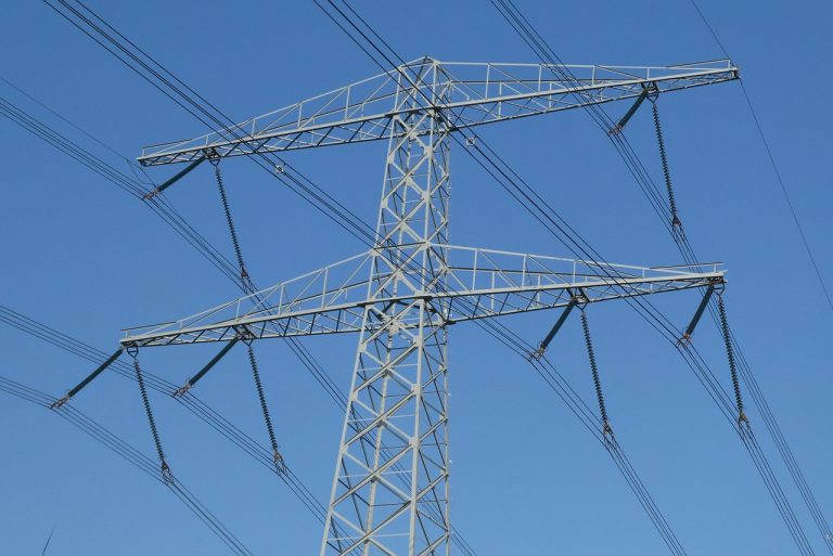pylône électrique, électricité, fils, poteaux, énergie, électrique, la technologie, tension, câble, puissance, transport