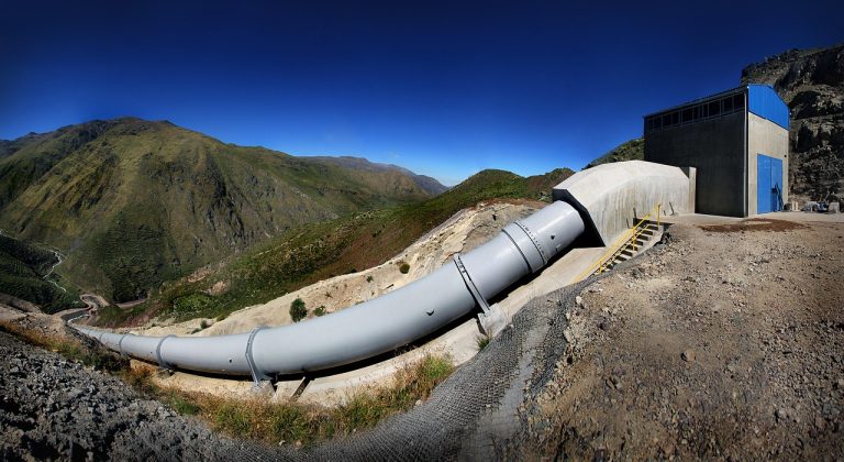 pipeline, centrale hydroélectrique, huanza, pérou, barrage d'eau, drague, centrale électrique, portail