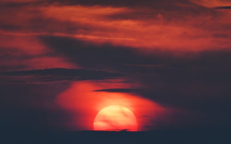 le coucher du soleil, nature, nuage, ciel, solaire, l'été, l'extérieur