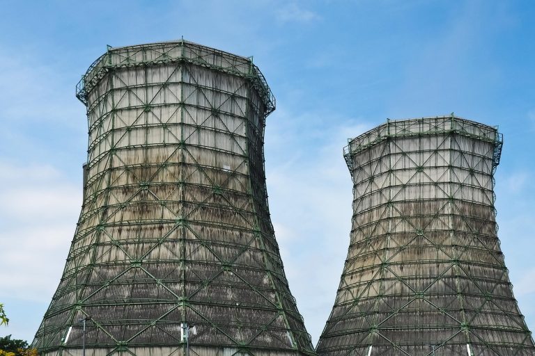 centrale électrique, chaudière à eau chaude, la production d'énergie, électricité, énergie, environnement, la technologie, production d'électricité, chaleur, bloc d'alimentation, tours, chaleur et électricité