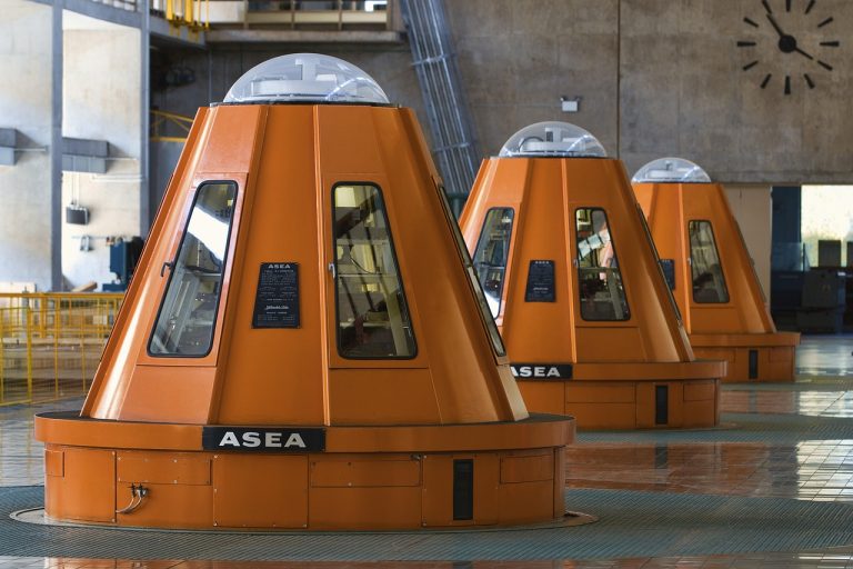générateur, hydro, puissance, hydro électrique, électricité, énergie, endiguer, électrique, ingénierie, orange, brun de l'énergie, brun alimentation
